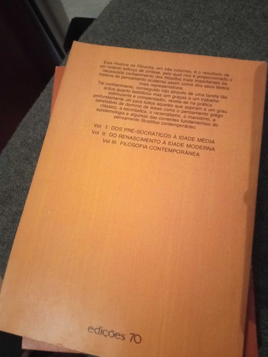 História da Filosofia - Vol. 2 + 3