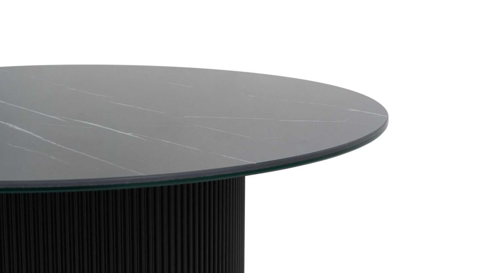 Stolik Antimo z blatem Nero Marquina