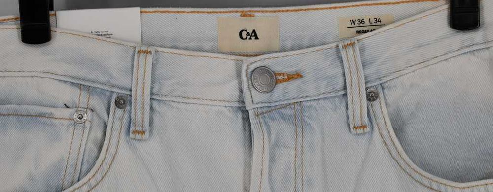 Jeansy C&A regular W36 L34