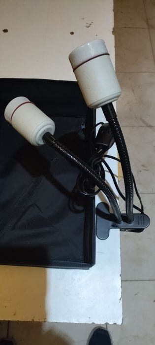 Suporte lampada uvb e aquecimento