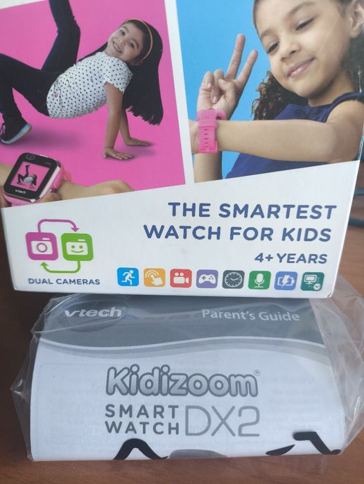 Relogio Smartwatch Kidizoom DX2 Rosa (pink) Criança, 4+ anos, em Inglês VTech