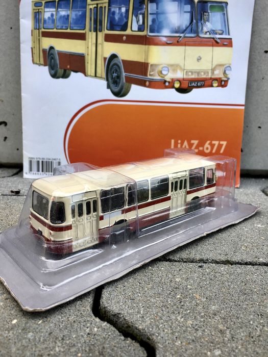 LIAZ 677 #77-kultowe autobusy PRL,auta,model,kolekcja,zabytek