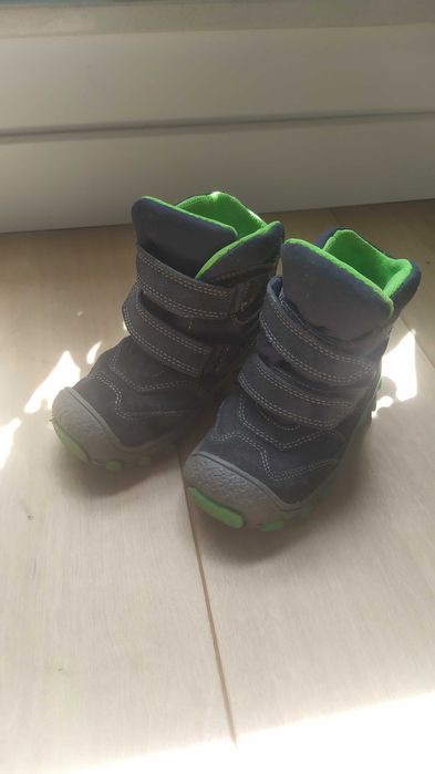 Kozaki śniegowce Bartek rozm. 23 skóra naturalna i wełna