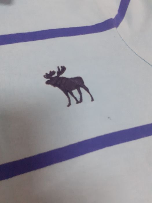 Turkusowe polo  Abercrombie