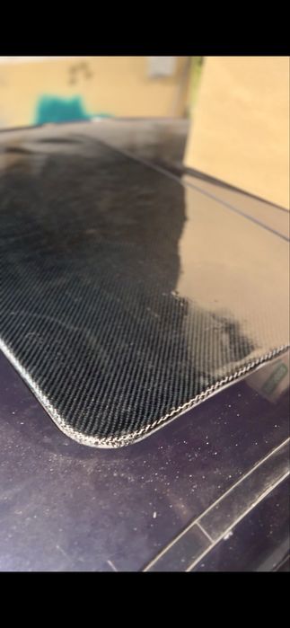 Zaślepka szyberdach bmw e46 drift coupe kjs Carbon włókno węglowe