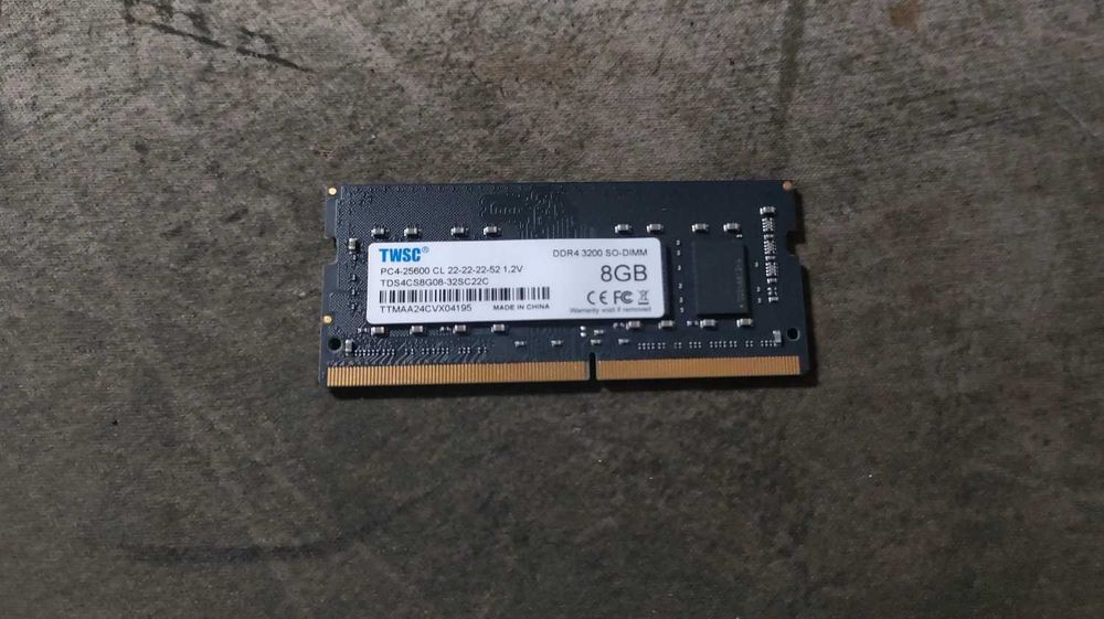 8GB RAM sodimm DDR4