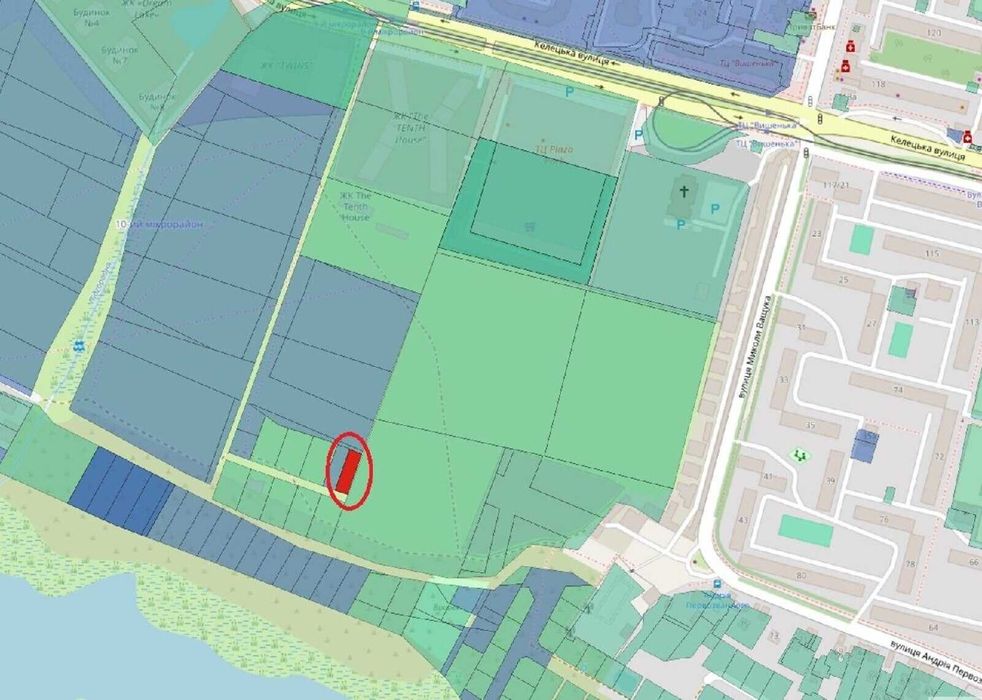 Продаж земельної ділянки під житлову забудову на Вишеньці
