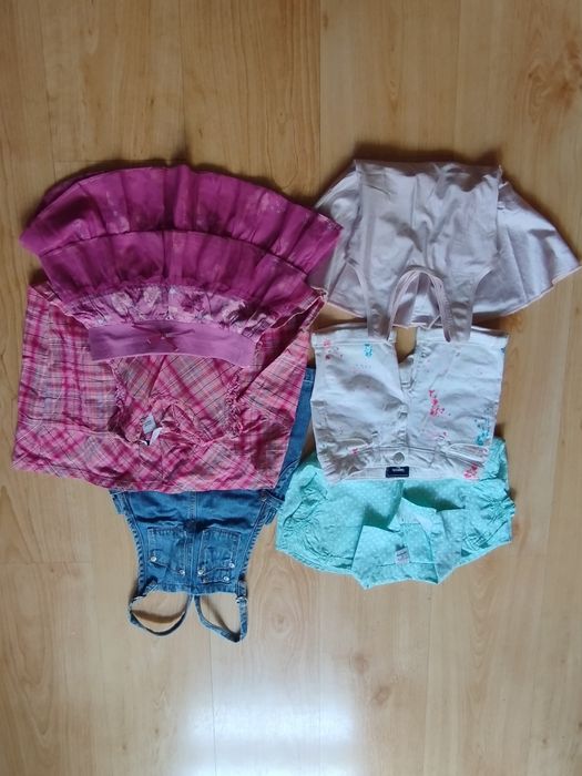 Paczka ubrań dla dziewczynki r. 110