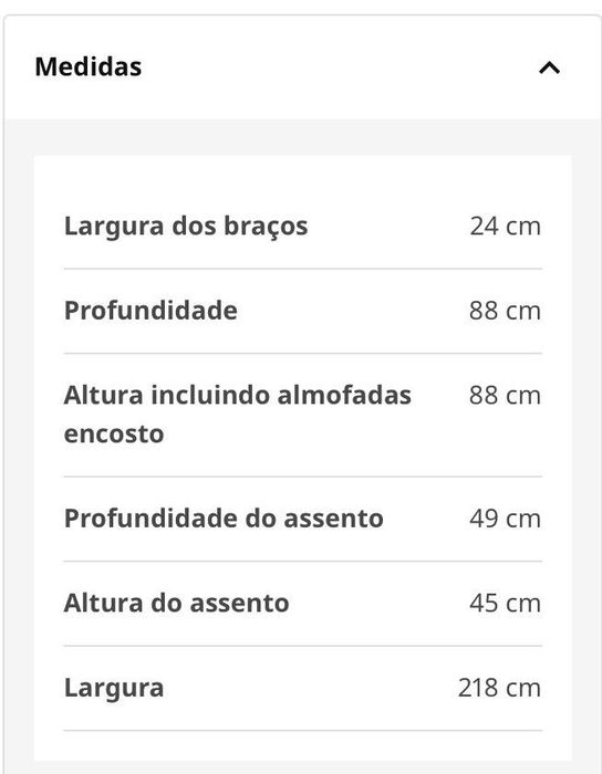 Sofá-cama IKEA EKTORP 3 Lugares – Excelente Estado