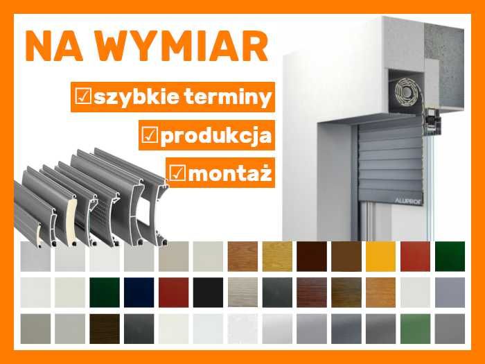 ROLETA ZEWNĘTRZNA Aluminiowa Rolety zewnętrzne silnik pilot PRODUCENT