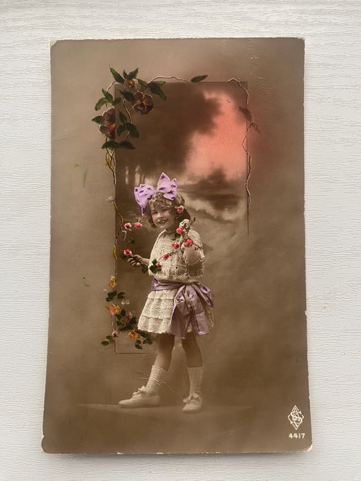 Stara przedwojenna pocztówka 1922 r.