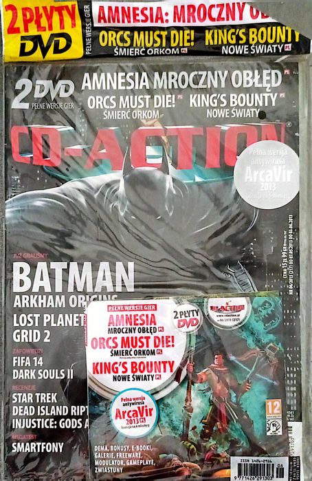 Cd-Action czasopismo nr 06/2013 Batman Amnesia