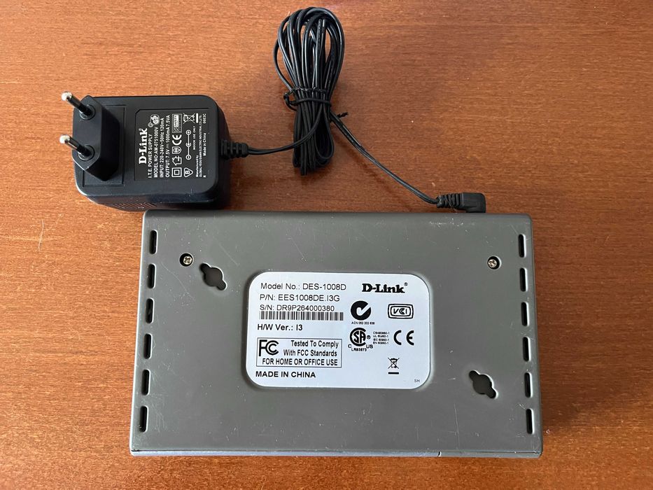 Switch Ethernet D-Link 10/100 DES-1008D441179494018590722