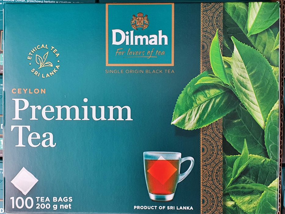 DILMAH PREMIUM TEA - herbata ceylon 100 torebek * 2g - dostępna duża ilość