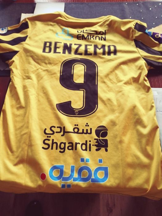 Koszulka chlopiec Benzema 9.emiraty arabskie