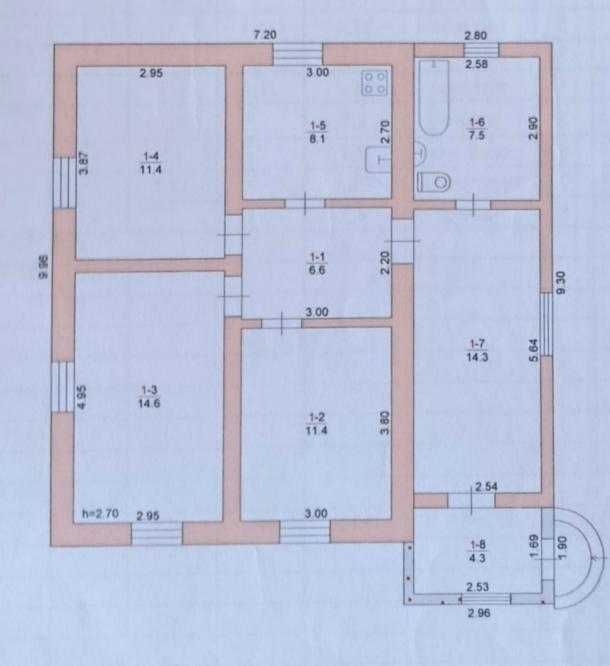 Продам дом в Ольховке в Харьковском р-не.