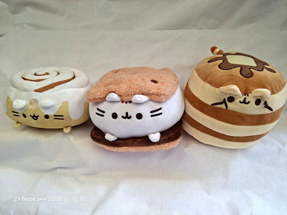 Пушин кет pusheen пушин кет кіт котик с пиццой суши пончиком панкейк