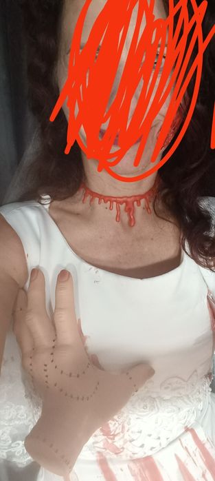 Kostium przebranie panna młoda