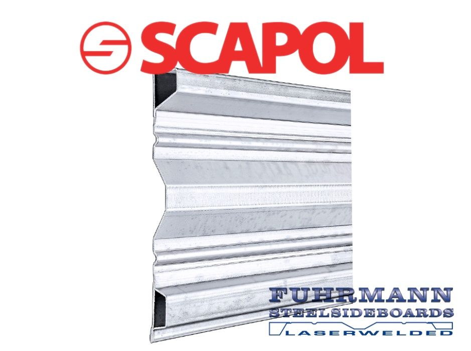 Profil burtowy BAK 600 blacha 2,0 / dł. 1m - Burta stalowa do przyczep