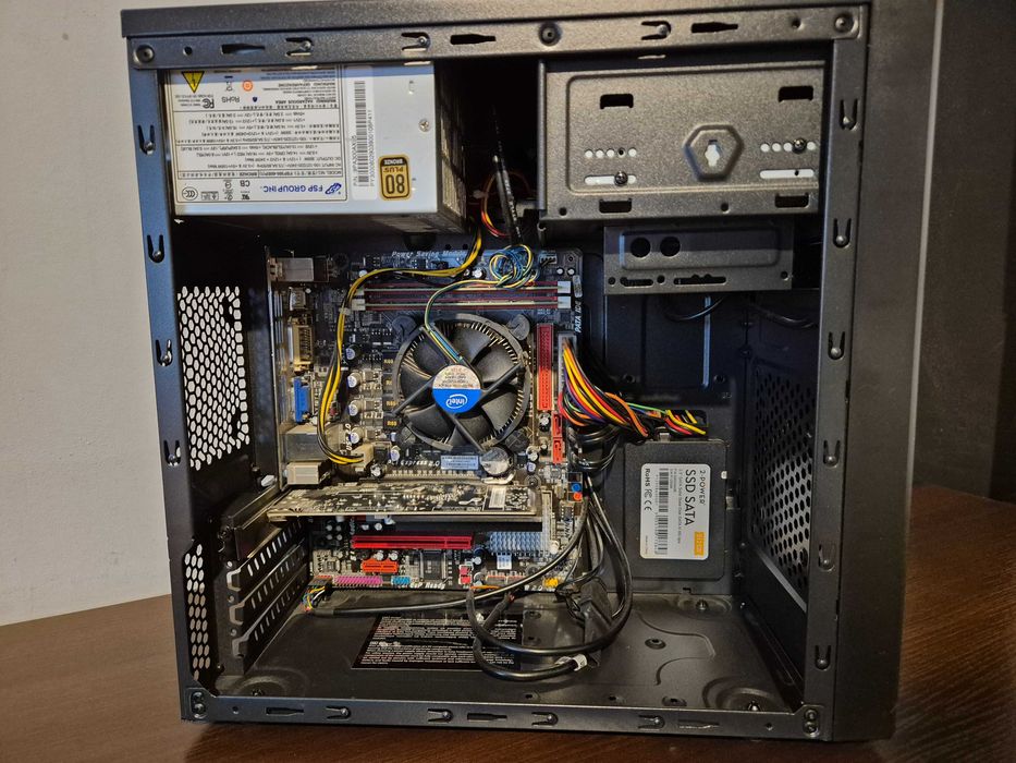 Komputer PC GeForce GT 1030 Intel i7 512GB SSD 8GB  biurowy i do gier