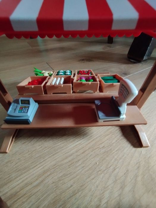 Stragan z warzywami Playmobil