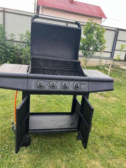 Газовий гриль TAINO на 4 конфорки + бічна плита (Нові пальники!