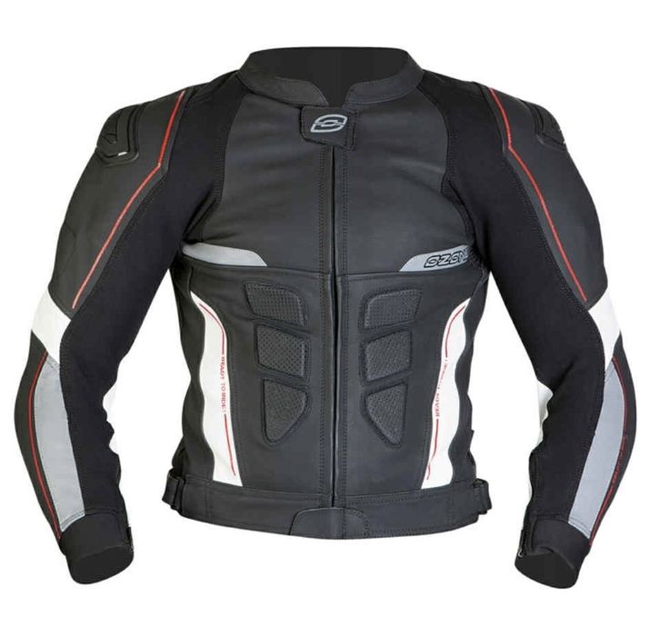 Kurtka motocyklowa skórzana