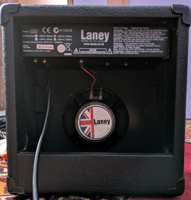 Гітарний комбопідсилювач Laney LX12 Extreme