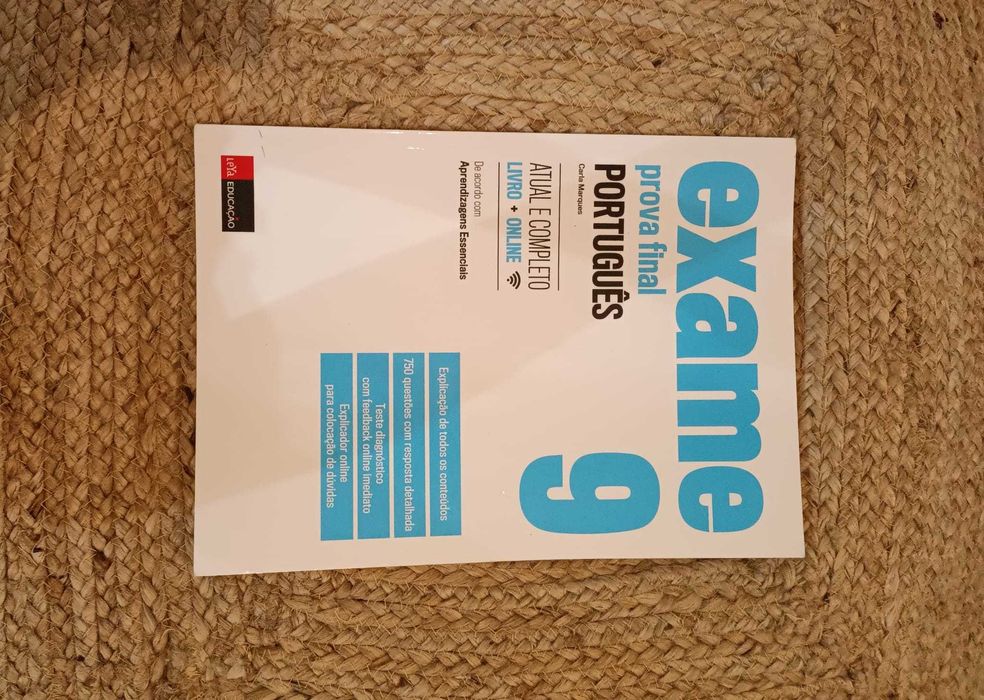 Livro de preparação para exame Português 9 ano