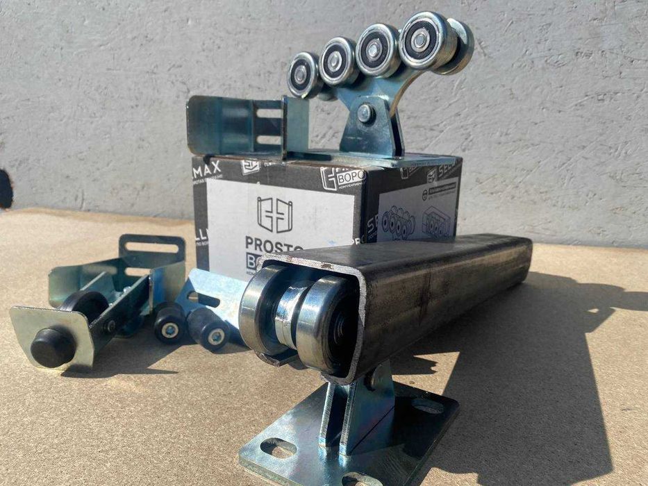 Відкатні ворота під профнастил