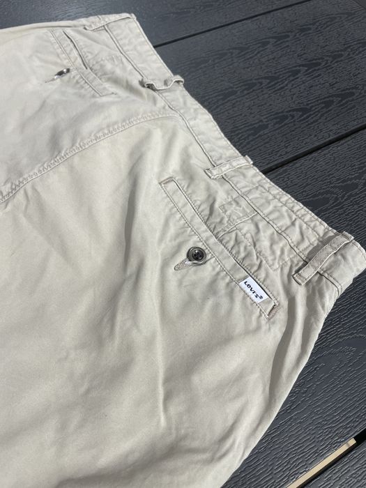 Chinos  levis 33 34 beżowe casual style
