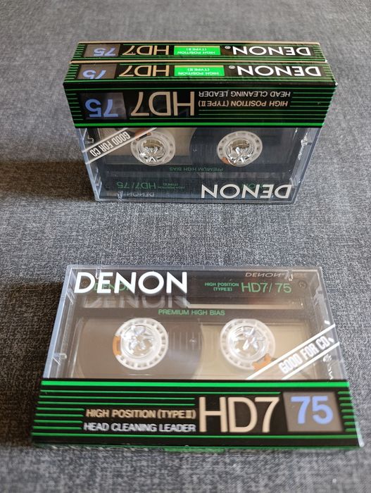 Kaseta DENON HD 7 _75 Super Chrom PREMIUM okazja ZAKUPU POLECAM
