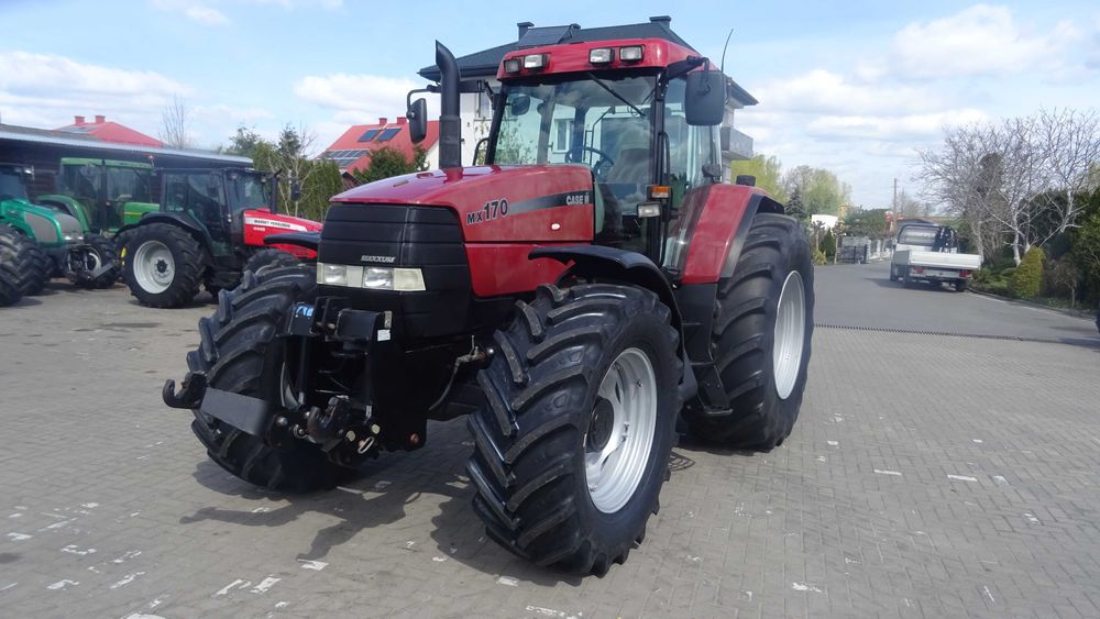 Case MX 170 TUZ sprowadzony 4x4 2000r. mechaniczny