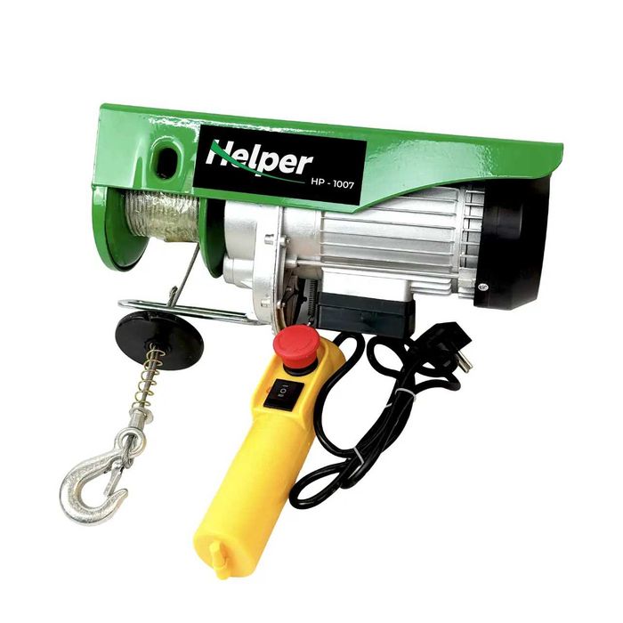 Електротельфер 400/800 кг 12 м Helper HP-1007 лебідка електрична будівельно монтажна