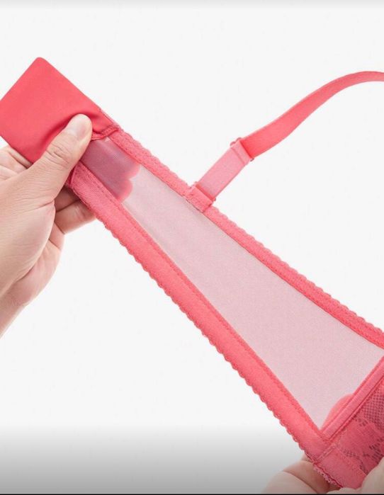 Różowy biustonosz rozm. 80 E