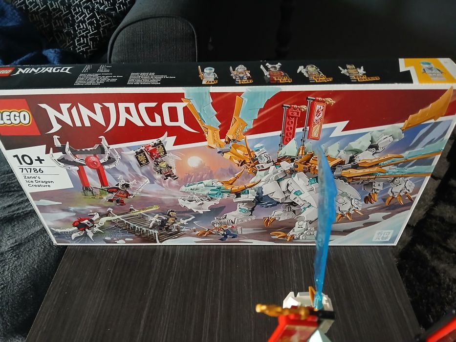 Lego ninjago zane's ice dragon creature