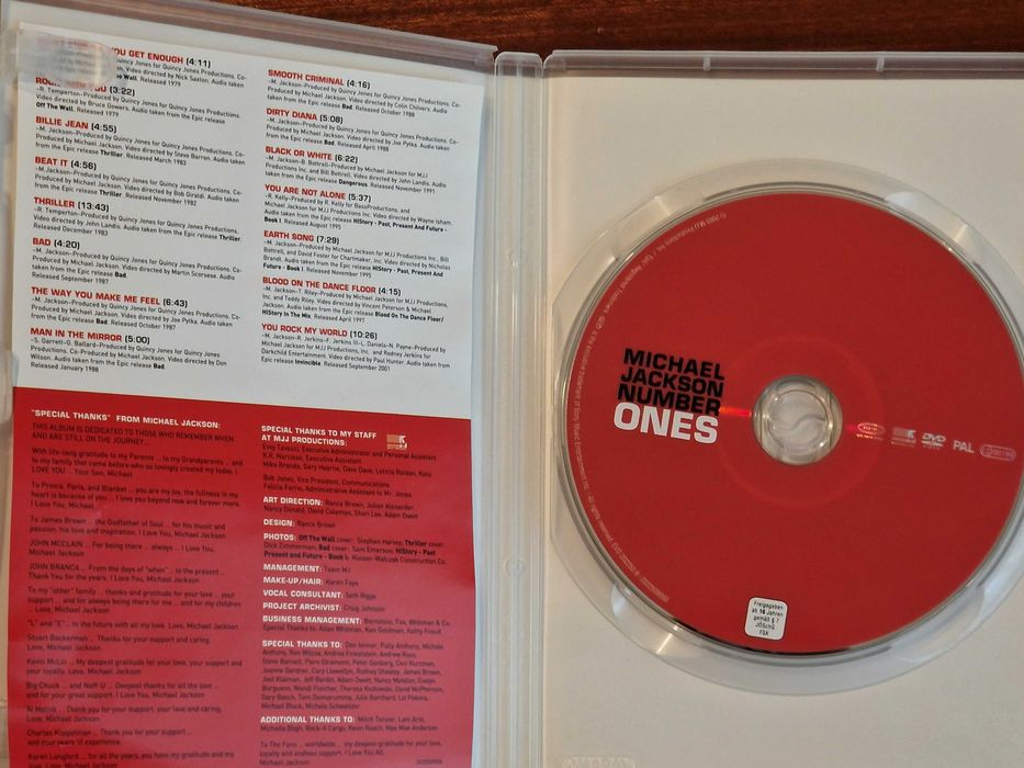 Michael Jackson Music DVD64738939456770121