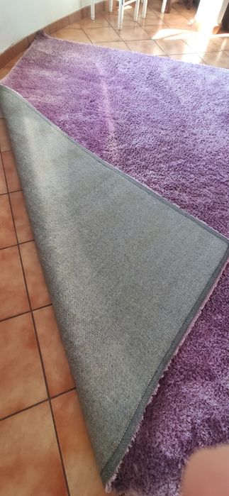 Carpete lilás extra macia  3 x 2 metros