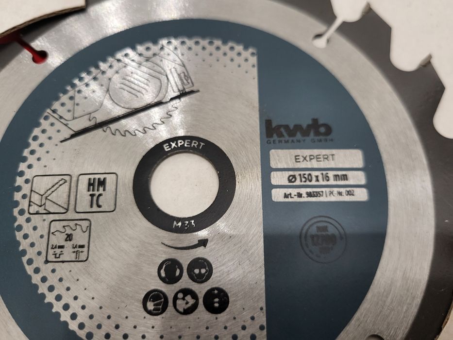 KWB tarcza widiowa do cięcia drewna 150x16mm, 20z
