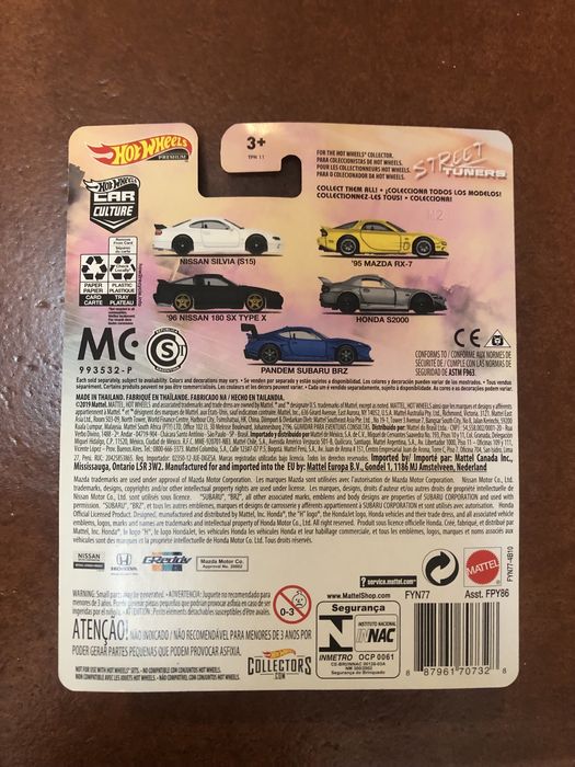 Hot Wheels Honda S2000 Street Tuners