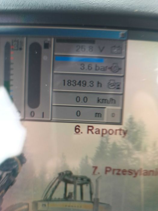 Okazja! Harvester Ponsse Beaver '07 Głowica H60, dźwig HN200 harwester