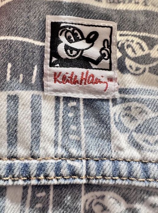 H&m джинсова куртка міккі маус піджак на кнопках disney 3-4 р 98-104