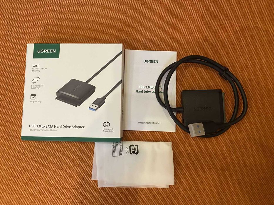 Кабель-адаптер UGREEN SATAІІІ-USB3.0