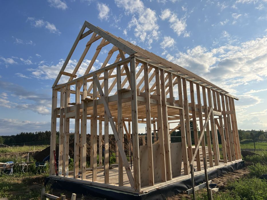 Szkielet domu, dom szkieletowy, 35m2, 70m2