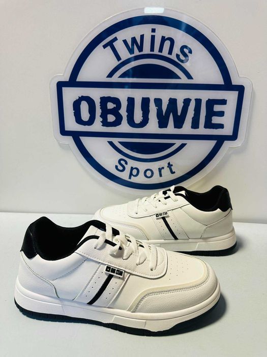 Big Star sneakersy męskie białe 40 - 45   RR174263