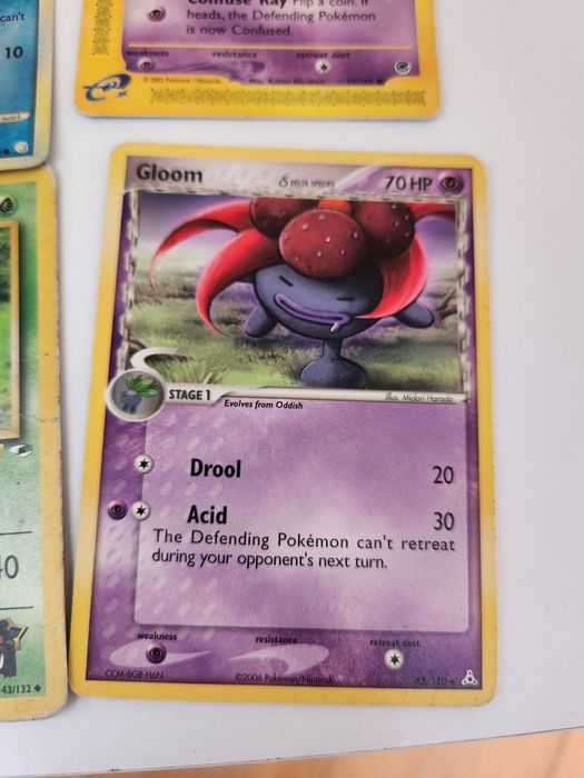 Lote de cartas pokemon