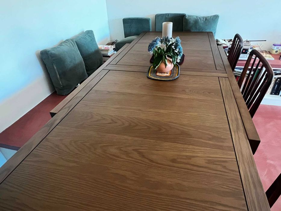 Mesa de Madeira Extensível