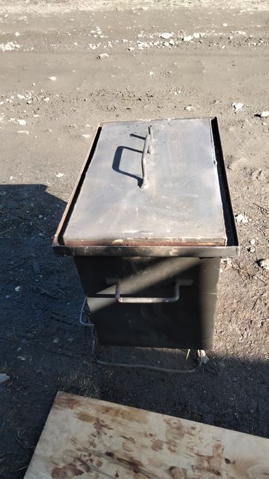 Каптильня горячего копчения