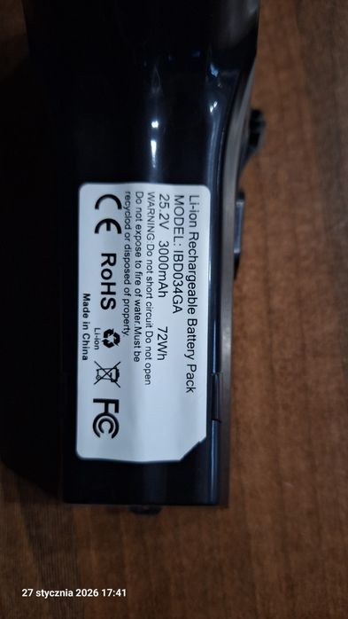 Bateria do odkurzacza philips aqua fc6904