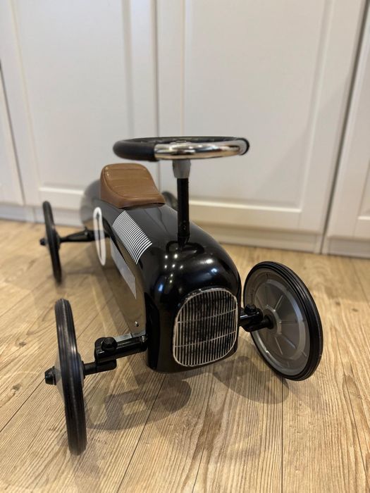 Metalowy Jeździk Retro-Auto dla dzieci